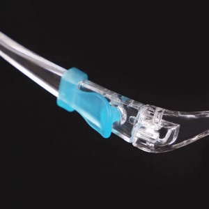 Anti Fog uudelleenkäytettävät kasvonsuojalasit Protector Facial Faceeshield Face Plastic Shield with Glasses