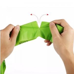 Yhdistetty Kertakäyttöinen Lemmikkieläinten kakkapussi Eko Ystävällinen koira kakkaa pussit maissitärkkelys Biohajoavat pussit