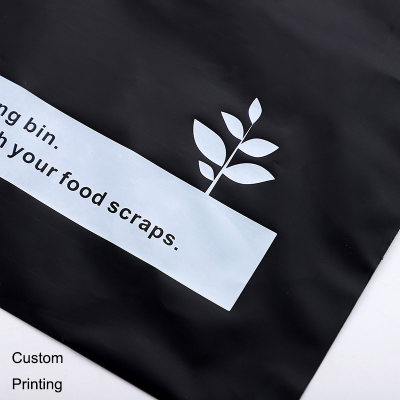 Mukautettu Design Compostable Postage Bag Eco Friendly Corntärkkelys Mailer Bag Biodegradable Express Bag