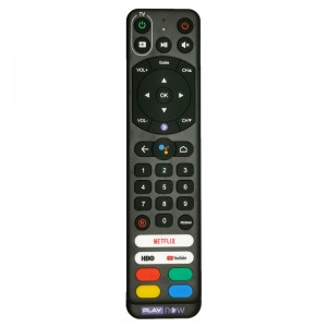Universal kaukosäädin TV Bluetooth Control Langaton, jossa on äänifunktio kaikille brändeille TV/set-top box/Androidi TV/STB