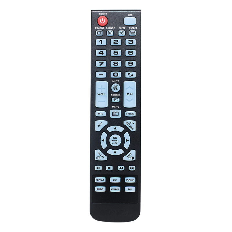 Mittatilaustyönä valmistettu langaton LCD-TV-ohjain monitoiminen Universal LED LCD TV -kaukosäädin IR-kaukosäädin