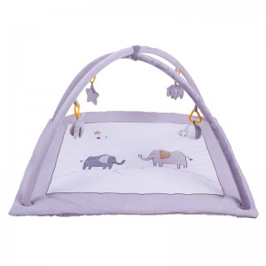 Square playmat - elefantti