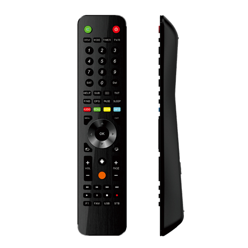 Huippumyynti multifunkion tarkkuus jvc TV kaukosäädin IR/RF langaton television kaukosäädin kaikille brändeille TV/set top box