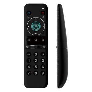 Tehdas Universal 2.4G langaton USB-ääniohjaus Air Fly Mouse TV -kaukosäädin LG TV: lle \\/ digiboksille