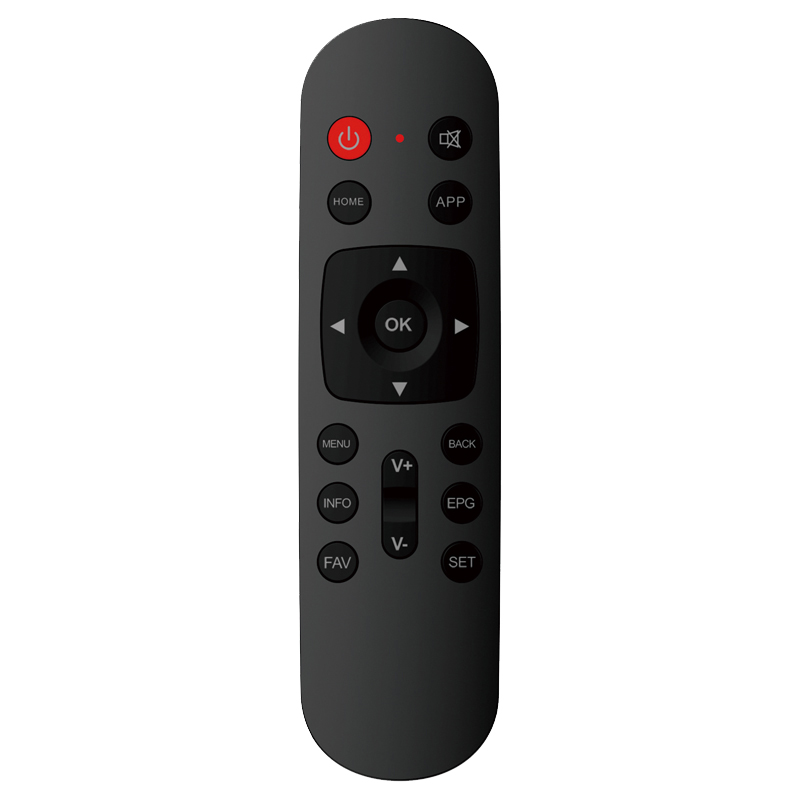 2,4 G: n älytelevisioilmahiiren ääniohjaus 17 näppäintä TV-kaukosäädin kaikille merkkeille TV \/ digiboksi