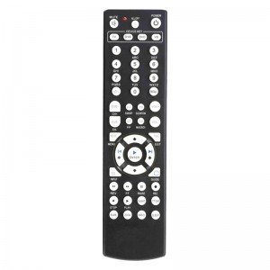Kiinan tehtaan laadunvarmistusyleinen langaton IR \\/ RF \\/ BLE-kaukosäädin 4 in 1 TV: lle \\/ DVD \\/ VB: lle \\/ digiboksille