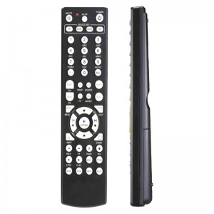 Kiinan tehtaan laadunvarmistusyleinen langaton IR \\/ RF \\/ BLE-kaukosäädin 4 in 1 TV: lle \\/ DVD \\/ VB: lle \\/ digiboksille