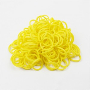 Tehtaan suora kertaluonteinen pienikokoinen kuminauhakimppu-datakaapelin vanteiden rengas, jolla on suuri elastisuus ja ikääntymisen kestävä kumirengas