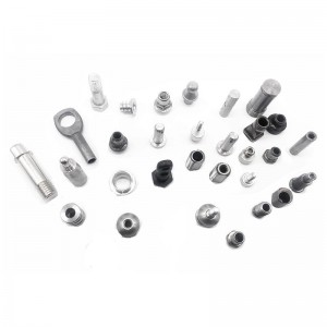 OEM-metalliset kylmätakontaosat Korkealaatuiset tarkkuusmuotit kuumakylmät alumiiniteräksen taontaosat