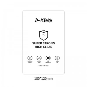 Self-korjaus, selkeä yleinen, tilaustyönä varustettu TPU-kalvo, jossa on TPU-hydrogeeli TPU-kalvo älykkään leikkurilaitteen näytön suojusta varten