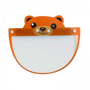 OEM TukkuFashion Safety Reuble Clear Plastic Kids Face Shield