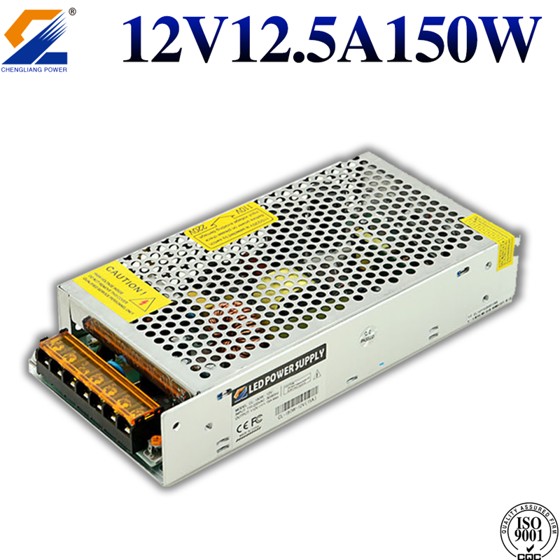 LED-virtalähde 12 V 150 W: n kytkentätilan virtalähde 3D Pritner CCTV -kameralle