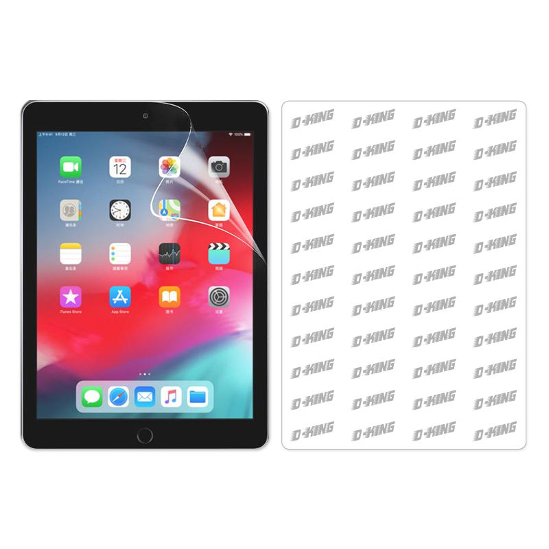 Pöydän koko iPad mini 2 TPU-kalvolle, joka on leikattu 11 tuuman sisään leikkauspiirturikoneella Yleisleikkauskalvo