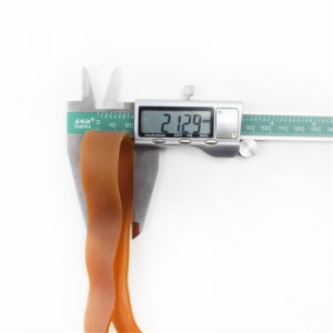 Valmistajien mukautetut erityisvaatimukset kuminauhat kulutusta kestäviä ja korkean lämpötilan kestäviä päävärisiä kuminauhoja