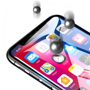Kuuma 9H Premium karkaistu lasi -kalvo Apple Iphone XS -näytönsuojalle