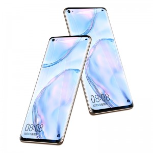 Kuuma 9H Premium karkaistu lasi -kalvo Huawe P40 Lite -näytönsuojalle