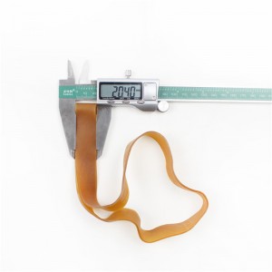 Valmistajat tilaustyönä varustetut suuren mittakaavan kulutuskestävät, korkealämpötilaiset ja ikääntymisen estävät teollisuuskuminauhat