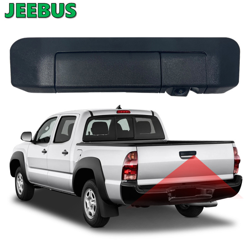 Lava-auton kamera HD Night Vision -vedenkestävä ovenkahva peruutuskameran vaihto Toyota Tacoma 2005-2015