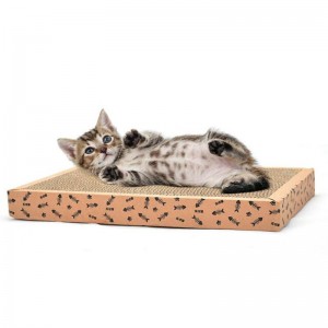 Fishbone Square Cat Grap Board