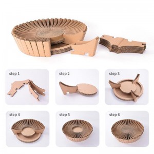 Auringonkukan paperi kissanaarmu pesä