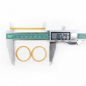 Valmistajat mukautetut keltaiset luonnolliset, kovat ja kestävät maatalouden kotitalouden kuminauhat