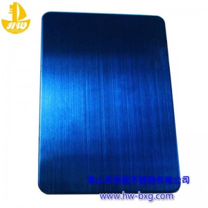 Väri ruostumaton teräslanka piirustuskorttinro 1