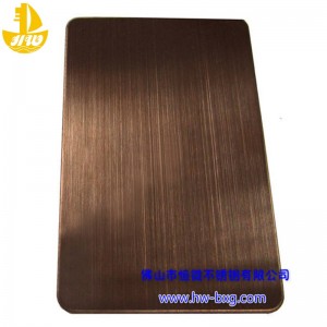 Väri ruostumaton teräslanka piirustuskorttinro 4