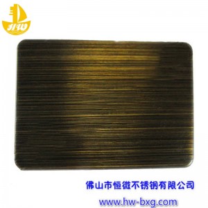 Väri ruostumaton teräslanka piirustuskorttinro 6