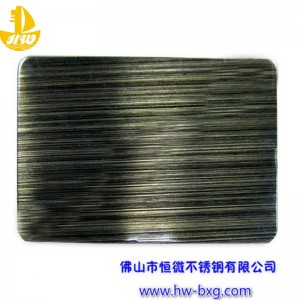 Väri ruostumaton teräslanka piirustuskorttinro 8