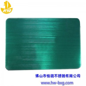 Väri ruostumaton teräslanka piirustuskorttinro 10