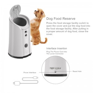 Koiran kamera hoitaa annostelija