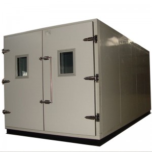 Kävele jatkuvassa lämpötilassa ja kosteustestissä