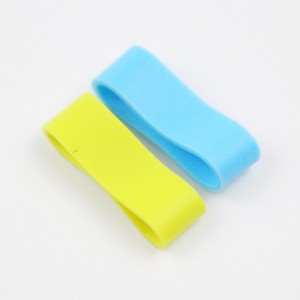 Tehdas suora myynti kirkas väri, korkea joustavuus, kulutuskestävyys ja korkea joustavuus Office-kuminauhat