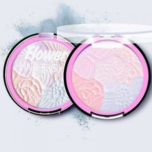 Korostusjauheen meikki yksityinen tarra