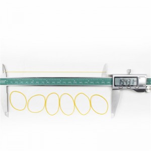 Tehdas suora myynti korkealaatuiset kuminauhat korkea joustavuus ja korkea joustavuus paperi rahaaniputettu kuminauhat