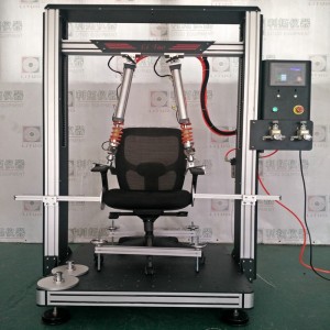 LT-JJ02-E-toimiston tuolin käsinojat Kestävä ja vaihtoehtoinen taivutus Kestävä testilaite