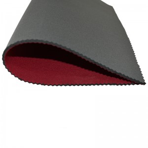 Ympäristöystävällinen kangas vedenpitävä kumipolyesteri kloropreenineopreenihihna sublimaan laukku kosmetiikka Lycranailon spandex-kangas