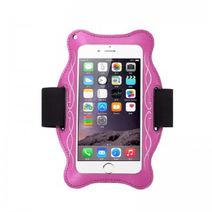 Neopreeni Korkealaatuinen Urheilu Running Armband Mobile Phone Pack 6.5 tuuman varren kaistan koteloukku matkapuhelimeen