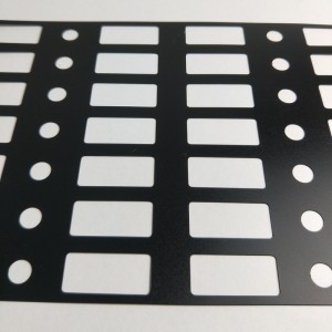 0,25 Eristyslevyn liekin hidastavaa PC Tiiviste Musta Helppo taivuttaa jalostus tukkumyynti