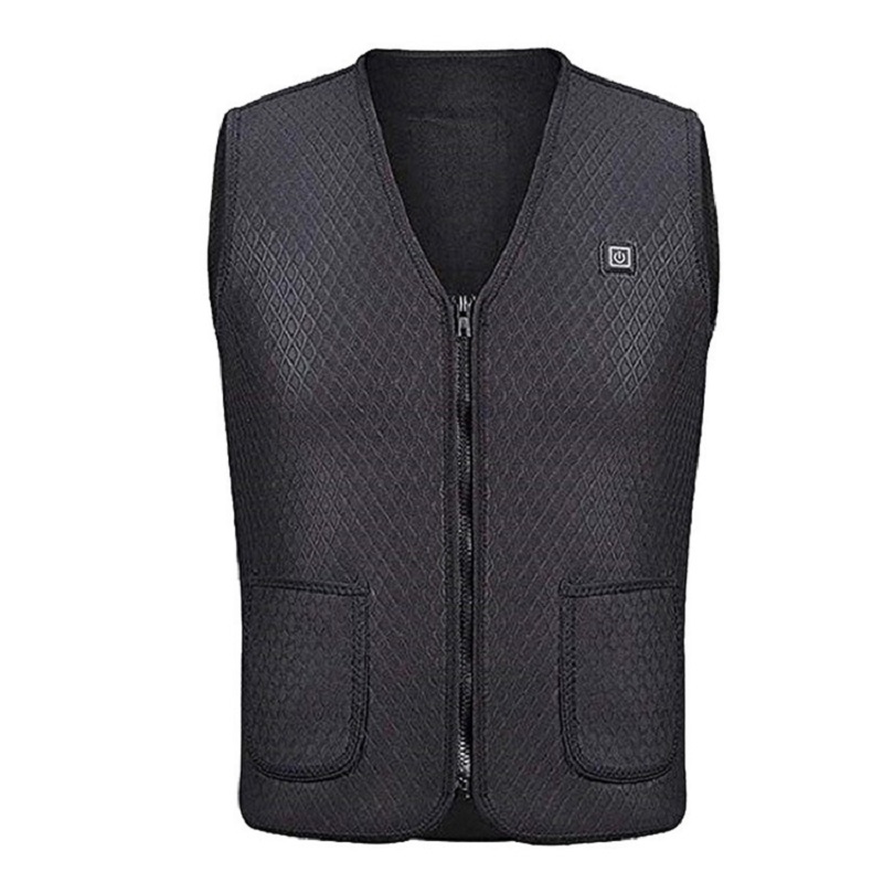 Vedenpitävä lämmitetty fleece liivi miesten lihakset vaatteet lämmitetty bodywarmer työskentelevät sähkölämmitteiset takit paino liivi