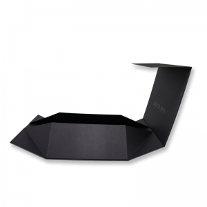 Joulun edistäminen Mukautettu jäykkä kokoontaitettava magneetti läppä lahjapakkaus laatikot magneettinen lahjapakkaus logolla