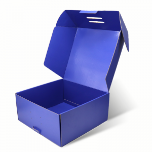 Ilmainennäyte Custom logo vaaleanpunainen väri Kosmeettinen aallotettu Mail Shipping Box