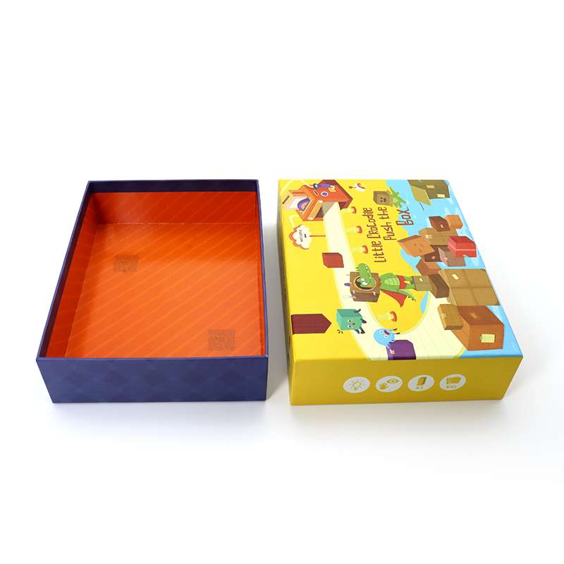 Mukautettu koko ja suunnittelupaperi Jigsaw Puzzle lahjapakkaus pahvi jäykät laatikot