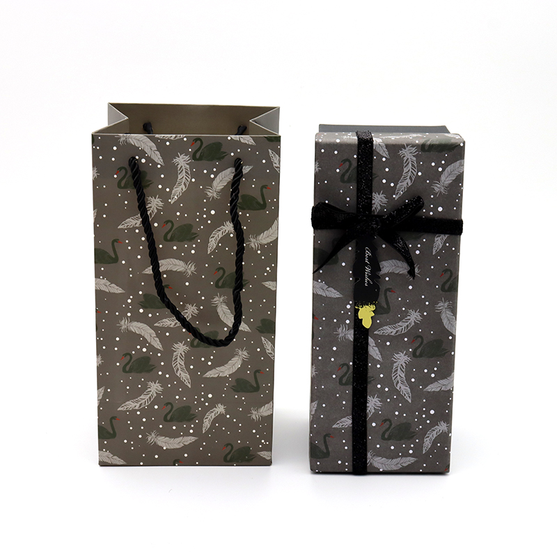 PICE Color Bow Ribbon kansi ja pohja lahjapaperilaatikkojen pakkaamiseen
