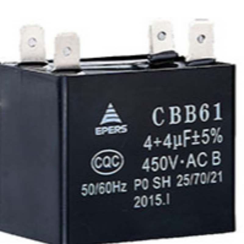 4+4uf 450V 50/60Hz P0 SH cbb61 kondensaattori ilmakompressoriin