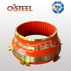 Premium Laatu Bowl Liner ja Mantle Nordberg GP, HP, MP