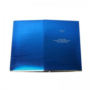 Mukautettu ihonhoito Kosmeettiset tuotteet Paperi laatikot Pakkaus Tuck Top Auto Dother