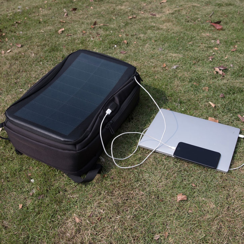 Solar Lataus Backpack Solar Panelit Kannettava tietokone