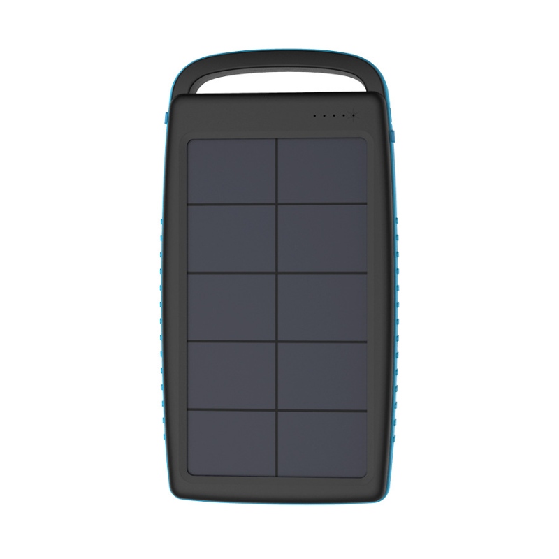 Amazon vedenpitävä kaksois aurinko ulkona laturi kannettava Power Bank vaellus ja matkailu