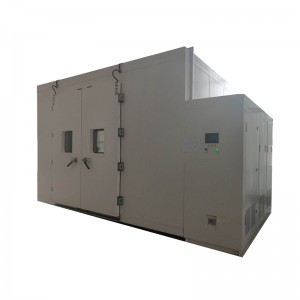 BTH Walk-in Ympäristön lämpötila Kosteus Ilmasto-testauskammio